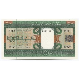 Mauritania 500 Ouguiya 1999