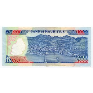 Mauritius 1000 Rupees 1986 (ND)