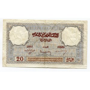 Morocco 20 Francs 1945