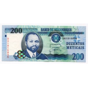 Mozambique 200 Meticais 2006