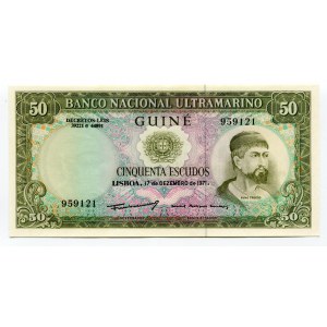 Portuguese Guinea 50 Escudos 1971