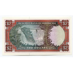 Rhodesia 2 Dollars 1977