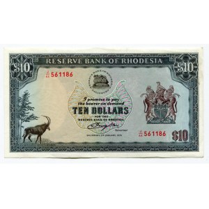 Rhodesia 10 Dollars 1979