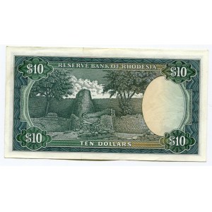 Rhodesia 10 Dollars 1979