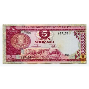 Somalia 5 Shillings 1978