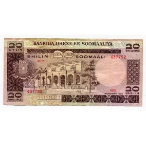 Somalia 20 Shillings 1980