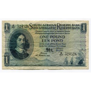 South Africa 1 Pound 1951
