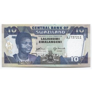 Swaziland 10 Emalangeni 1997