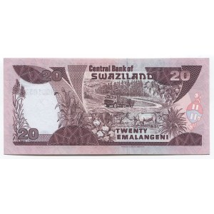 Swaziland 20 Emalangeni 1998
