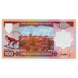 Zanzibar 100 Rupees 2018 Specimen Freddie Mercury