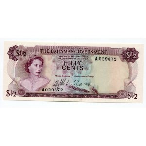 Bahamas 50 Cents 1965 (ND)