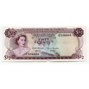 Bahamas 50 Cents 1968 (ND)