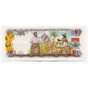 Bahamas 50 Cents 1968 (ND)