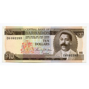 Barbados 10 Dollars 1973 (ND)