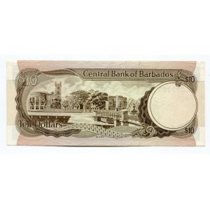 Barbados 10 Dollars 1973 (ND)