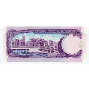 Barbados 20 Dollars 1993 (ND)