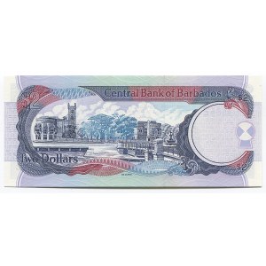 Barbados 2 Dollars 1998