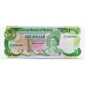 Belize 1 Dollar 1986
