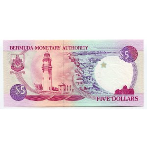 Bermuda 5 Dollars 1989