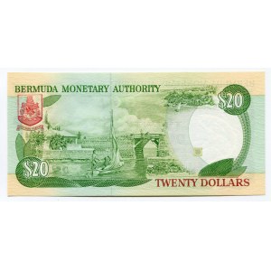 Bermuda 20 Dollars 1989