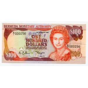 Bermuda 100 Dollars 1989