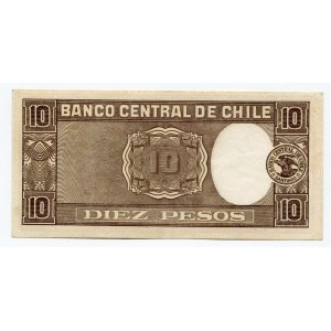Chile 10 Pesos 1939
