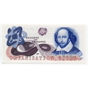 Chile Test Note William Shakespeare 1970 (ND)