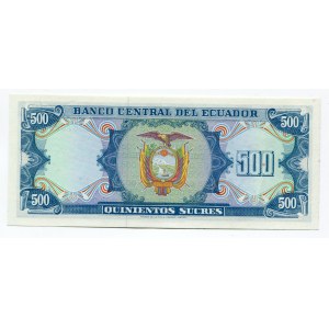 Ecuador 500 Sucres 1982