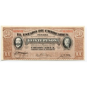 Mexico 20 Pesos 1915