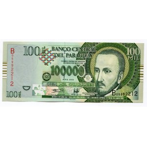 Paraguay 100000 Guaranies 2004