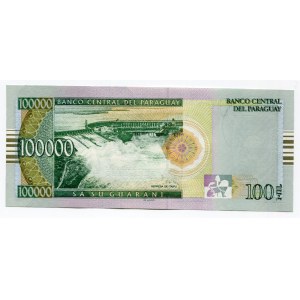 Paraguay 100000 Guaranies 2004