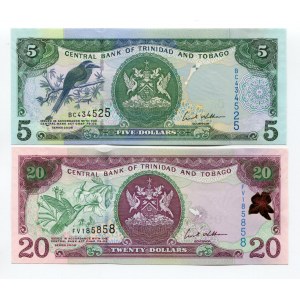 Trinidad & Tobago 5 - 20 Dollars 2006