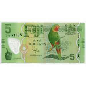 Fiji 5 Dollars 2013