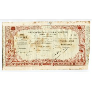 New Caledonia 200 Francs 1879