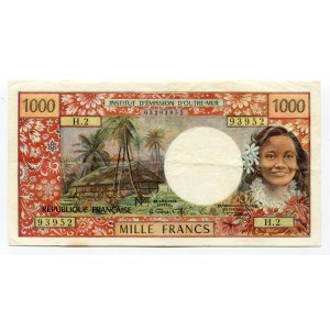 New Caledonia 1000 Francs 1971 (ND)