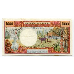 New Caledonia 1000 Francs 1971 (ND)