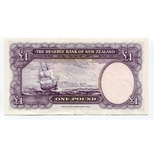 New Zealand 1 Pound 1967 (ND)