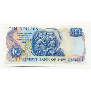 New Zealand 10 Dollars 1990 Commermorative Issue