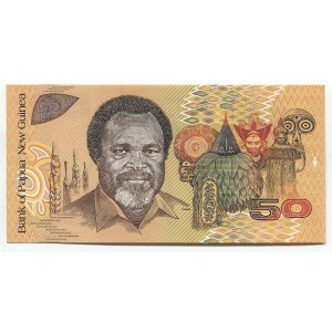 Papua New Guinea 50 Kina 1989