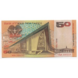 Papua New Guinea 50 Kina 1989