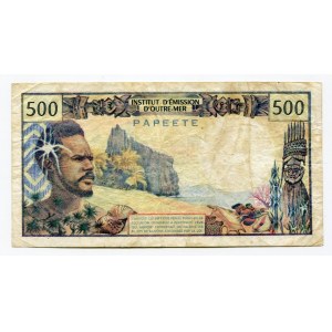 Tahiti 500 Francs 1985 (ND)