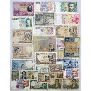 Europe Lot of 33 Banknotes 1928 - 1992