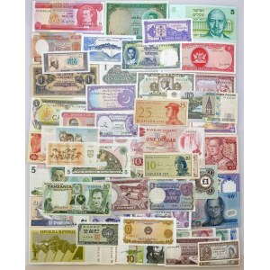 World Lot of 93 Banknotes 20th Century