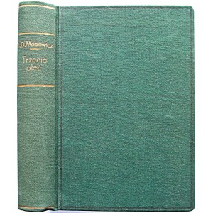 DOŁĘGA - MOSTOWICZ TADEUSZ. Trzecia płeć. Wydanie trzecie. New York [ok. 1946]. Roy Publishers...