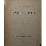 PAWLIKOWSKI MICHAŁ. Harfa Eola. Fragmenta poetyckie. Medyka 1930. Biblioteka Medycka Opus 7. Druk. W. L...