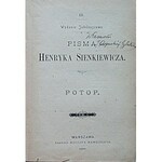 SIENKIEWICZ HENRYK. Wydanie Jubileuszowe. Pisma Henryka Sienkiewicza. [Trylogia]. Ogniem i Mieczem...