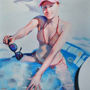 Rafał Knop, Madame-Ev17 (Swimming Pool), 2020