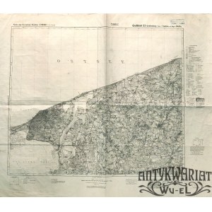 GRYFICE, WOLIN. Topograficzna mapa okolic zachodniopomorskich miast Gryfice, Trzebiatów, Wolin; p …