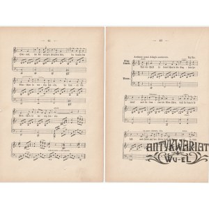 ANTONIN. Nuty melodii napisanej przez Agthego na prośbę Elizy Radziwiłł; ok. 1850; drzew. szt. …