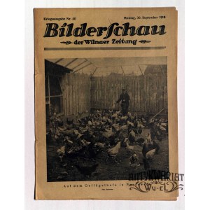 WILNO, PONIEWIEŻA. Bilderschau der Wilnaer Zeitung, nr 40, 30 września 1918, druk i wyd. Wilna …